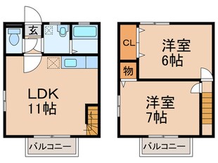 アゴックハウスⅡの物件間取画像